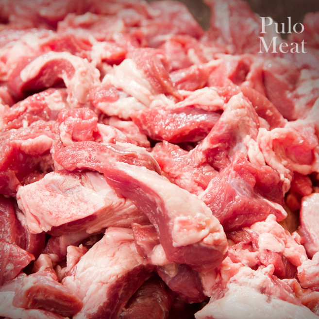 [풀로미트] 한돈 1등급 냉장 뒷다리살 찌개용 400g x 2팩, 2개