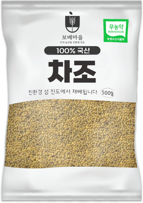[햇곡 / 농부가 직접 보냄]100% 국산 유기농 차조, 1개, 500g