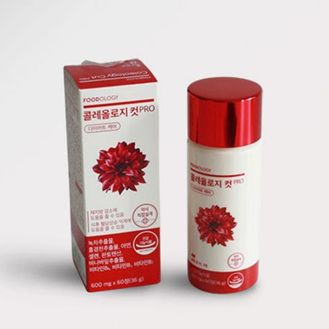 콜레올로지 컷 라이트 빨간통 다이어트 600mg X 60정 X 3개, 2개, 60회분