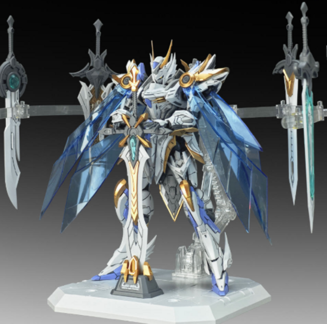 [심낙상무]SNAA원탁의 대검 디럭스 버전 파시발 프라모델1/144 건담, 1개