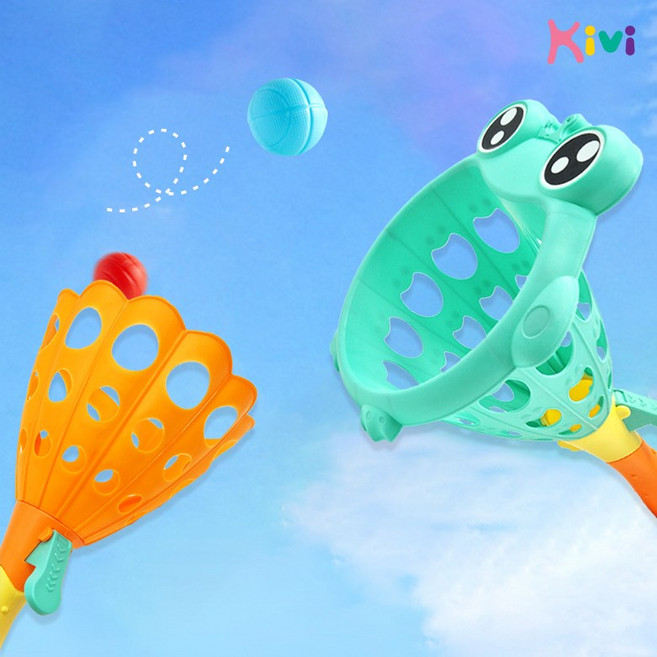 개구리 팝핑 캐치볼 2인세트, 1세트