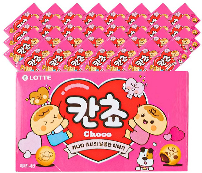 롯데 칸쵸 54g*32입, 32개, 54g