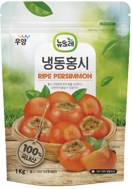뉴뜨레 냉동 홍시, 1kg, 1개