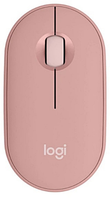 Logitech 羅技 無線藍牙滑鼠, 玫瑰粉, M350s