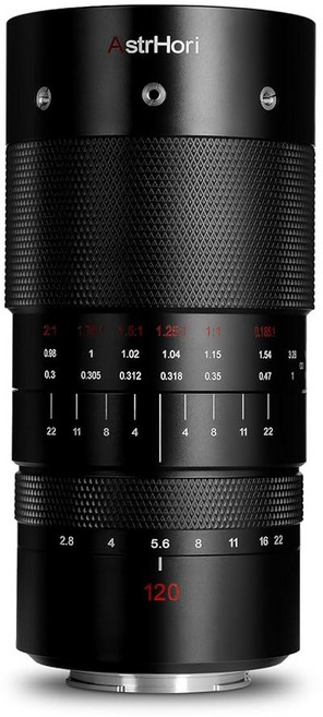 AstrHori 120mm F2.8 2X 매크로 렌즈 풀 프레임 대형 조리개 수동 중형 망원 프라임 렌즈 캐논 EF 마운트 DSLR 카메라와 호환됨, for Canon EF, 1