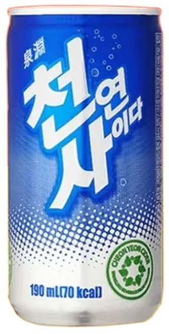 천연사이다 청량한 190ML 30개