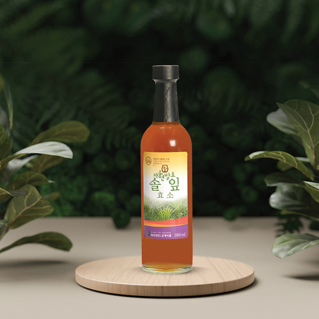 [금계식품] 샘고을 자연발효 솔잎효소, 380ml, 1개, 1개