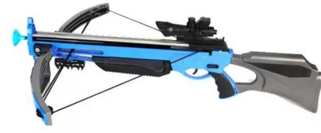 소형 컴파운드 보우 석궁 활 쏘기 연습 블루 (고글 + 화살3개 ), 1세트