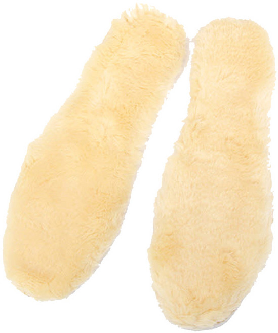 보보스 100% 천연 양털 깔창 털 보온 겨울 양털 양모 털깔창 양털깔창