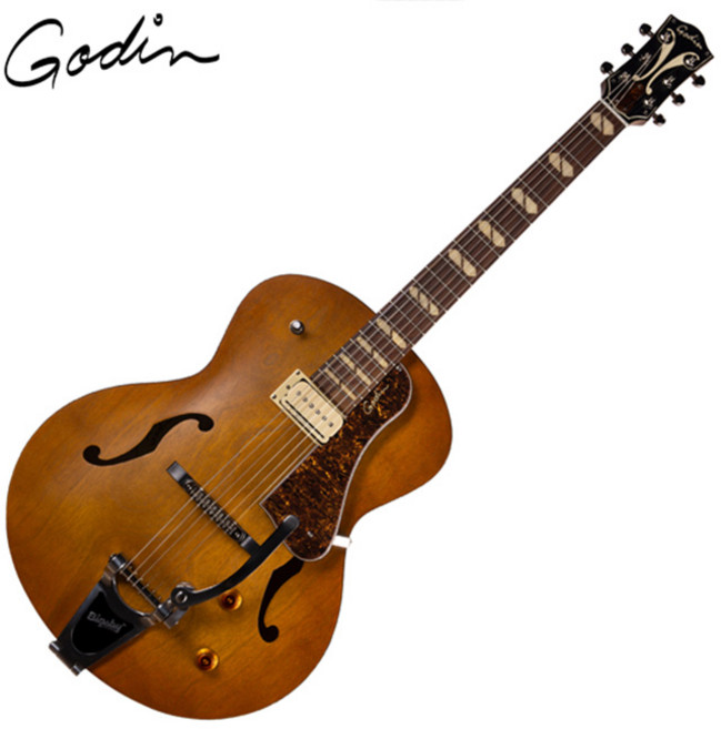 Godin 고딘 일렉기타 5th Avenue Jumbo P-Rail, 단품, 1개