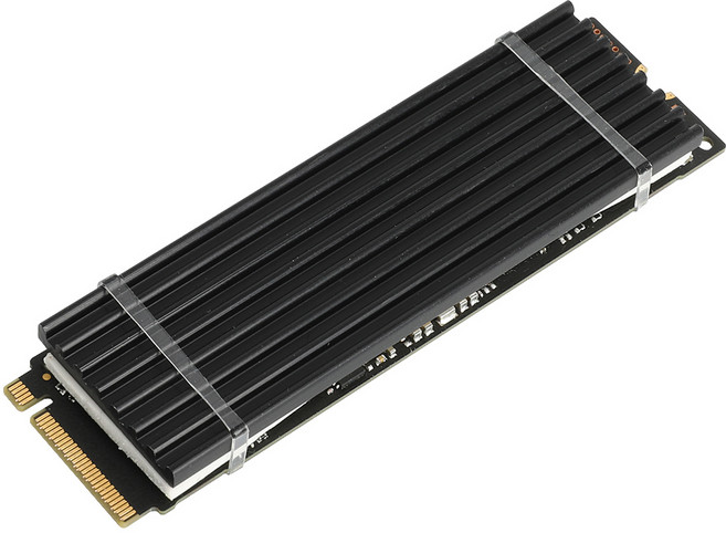 넥시 NVMe M.2 SSD 방열판 3mm NX1057, NEXI, 1개