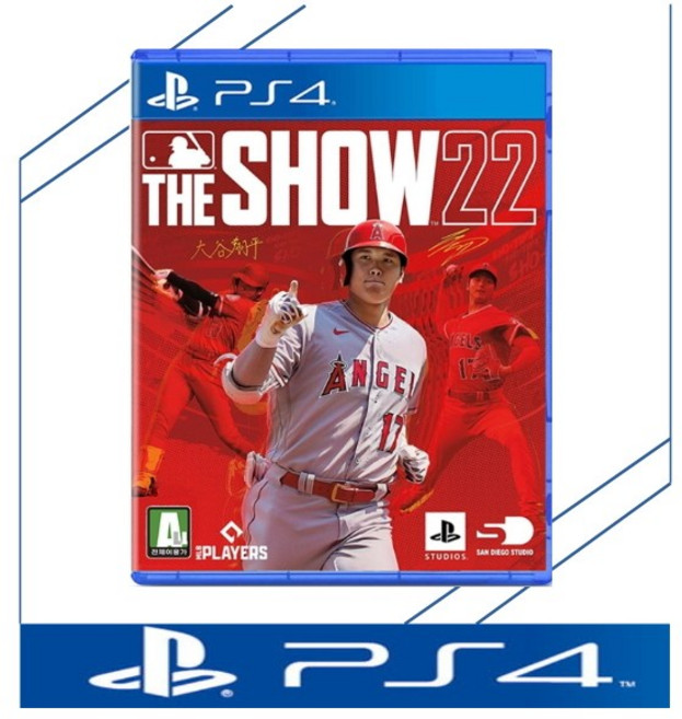 중고품 플스4 PS4 MLB THE SHOW22 더쇼22 정식발매 외국어 플레이스테이션4 PLAYSTATION4