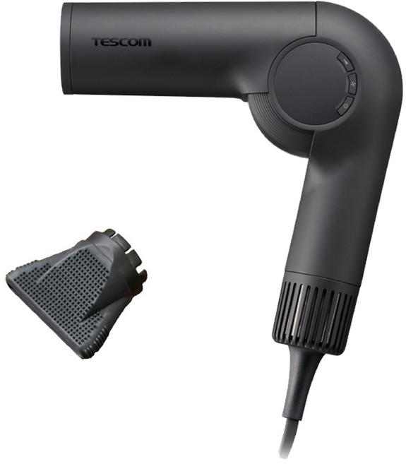 TESCOM TD860TW 自動變壓摺疊修護離子吹風機, 黑色, 【TESCOM】TD860TW