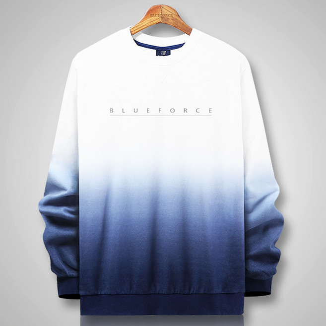 블루포스 BG헤튠 맨투맨 남자 긴팔 티셔츠 남성 빅사이즈 운동복 겨울 단체티 커플티 츄리닝