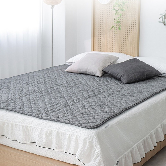 침대용탄소매트 안전한 워셔블 온열 전기 장판