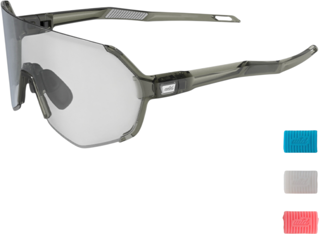 WTD 펜타 Penta 펜타 클리어카키 스모크 변색 미러 렌즈 골프 러닝 선글라스 자전거 테니스 등산 아웃도어 런닝 스포츠 고글 도수 클립 결합 가능, 1개