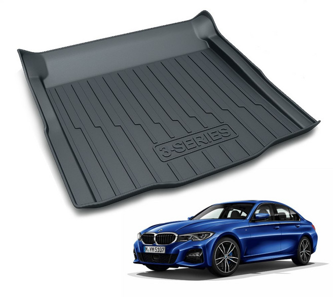BMW 3시리즈 G20 트렁크매트 논슬립 3D TPE 방수(호환)