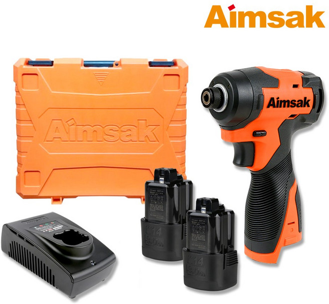 아임삭 BL14M503 2G 배터리 2개 세트 충전 14.4V 임팩트드라이버, 1세트