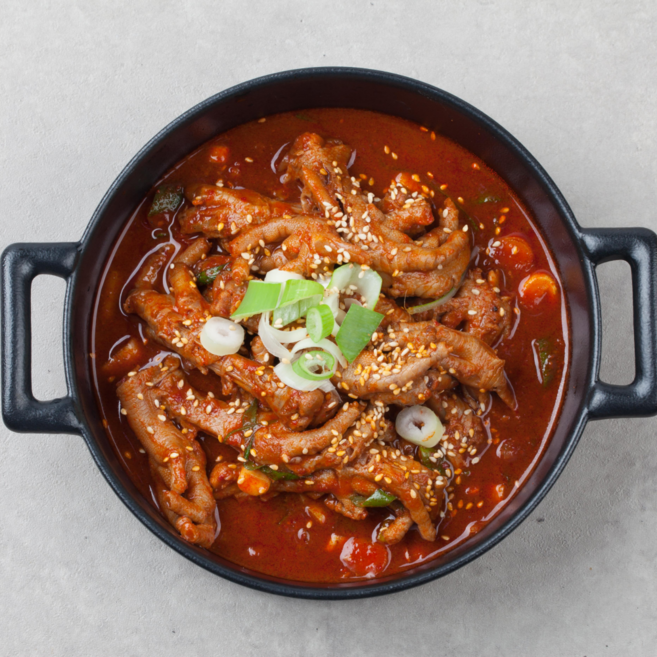 중독적인 매운맛 국내산 목우촌 맵따국물닭발 600g, 1개