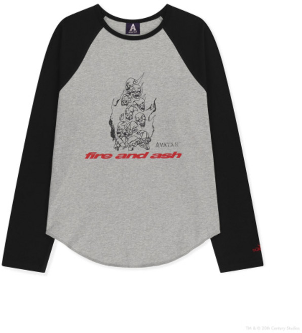 [썬러브] [AVATAR] Raglan LS Tee Heather Grey