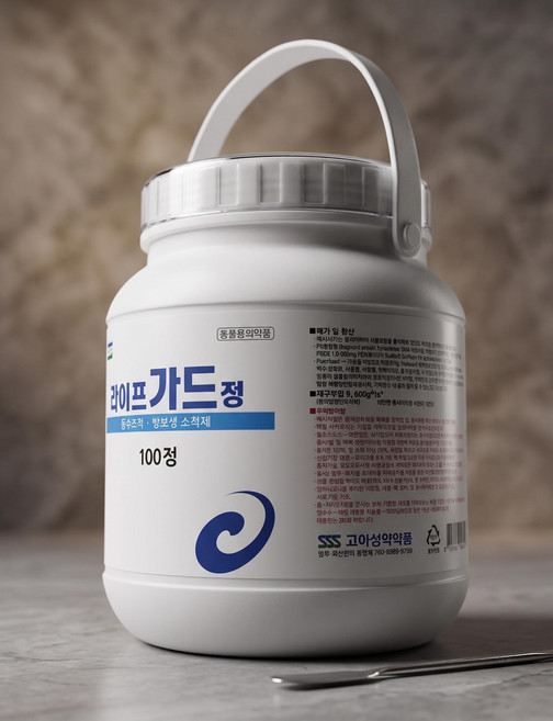 고려비엔피 음수소독 라이프가드정 발포성 소독제 100정, 1개