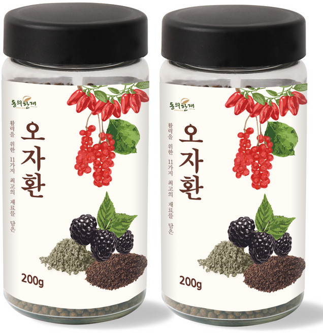 동의한재 오자환 남성활력 12종 원재료, 200g, 2개