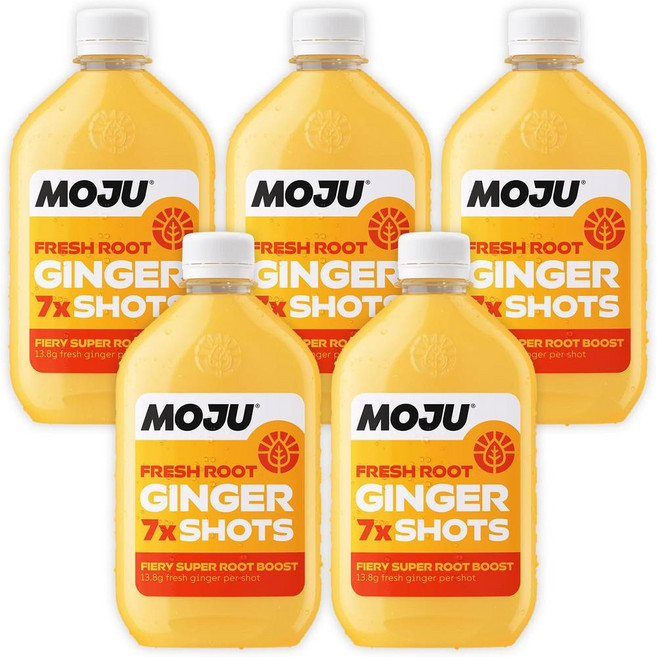 MOJU 모주 프레쉬 루트 진저 샷, 5개, 420ml