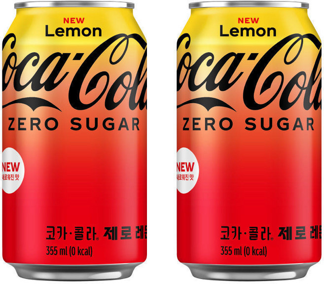 코카-콜라 제로 레몬 CAN 350ml 48개(2x24입), 355ml