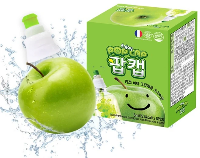 팝캡 [팝캡 본사] 키즈 비타 프리미엄 [그린애플], 25ml, 그린애플, 1개 - 쿠팡