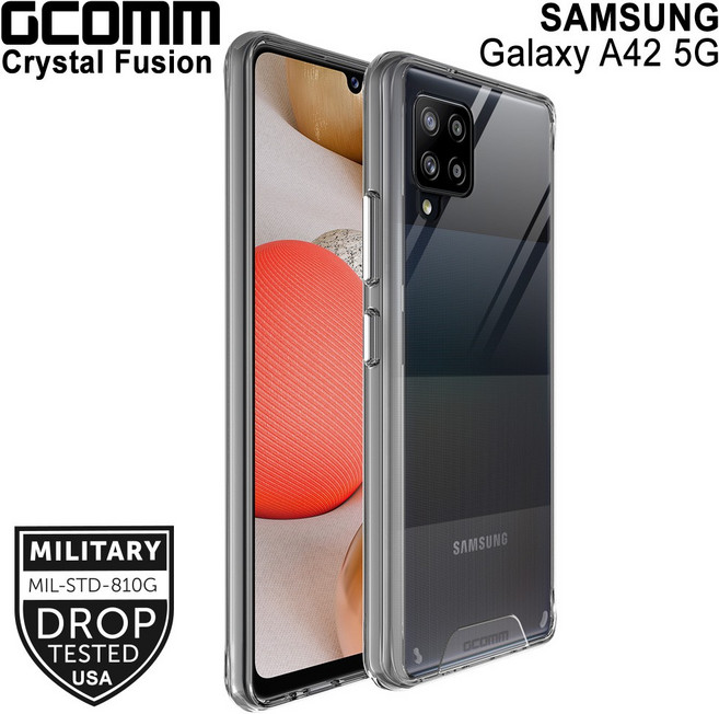GCOMM 適用 Galaxy A42 5G 晶透軍規防摔殼