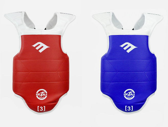 무스포 태권도 단면호구세트 본시리즈 (2개입), 3호(160~180cm)