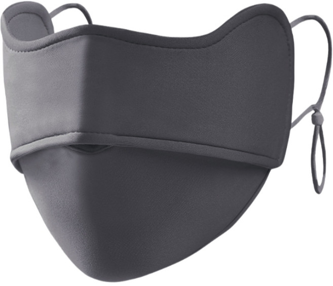 남녀공용 겨울 방한방풍 기모 마스크 1+1, DKZ011그레이, 1세트, 2개입