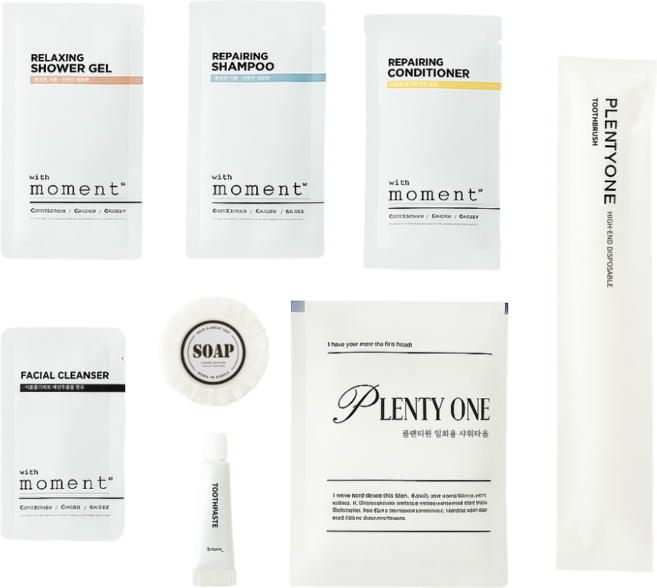 플랜티원 호텔 어메니티세트 트래블키트, 100세트