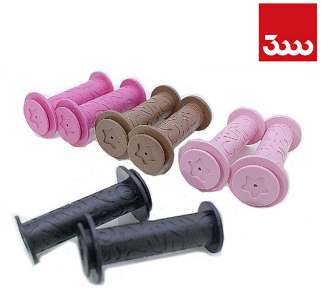 삼천리자전거 신형 SHG112 아동용 핸들손잡이, 라이트핑크, 1개