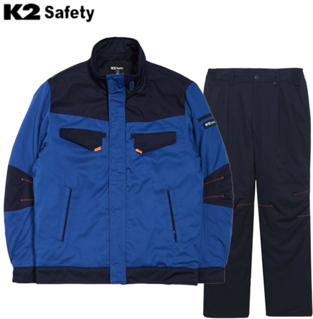 K2세이프티 작업복 상하의 21JK-F162R PT-F362R