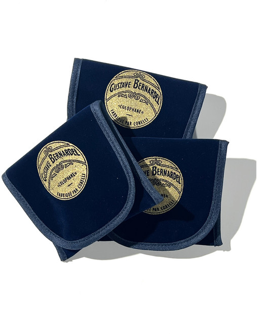 베르나델 송진 바이올린 비올라 첼로 송진, 1개, 남색