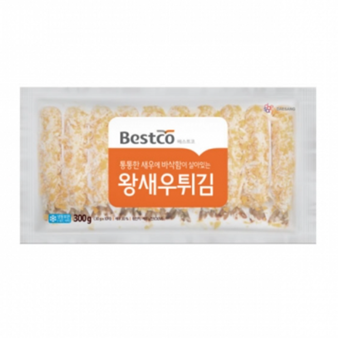 베스트코 새우가 통째로 왕 새우튀김, 3개