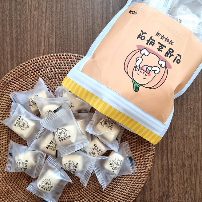 인생호박엿 수제 콩가루 호박엿 전통 간식 600g, 2개