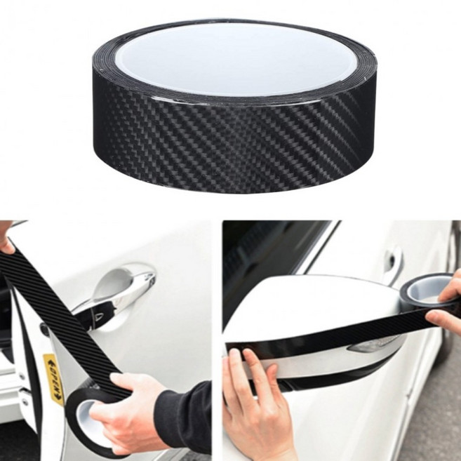 탄소섬유 5D 카본 보호 랩핑테이프 자동차필름 3cmx5m, 카본테이프(3cm x 5M), 1개