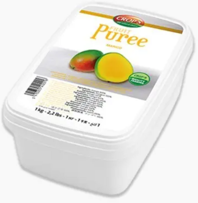 네이처 크랍스 냉동 망고퓨레 아이스박스+드라이아이스포함, 1개, 1kg