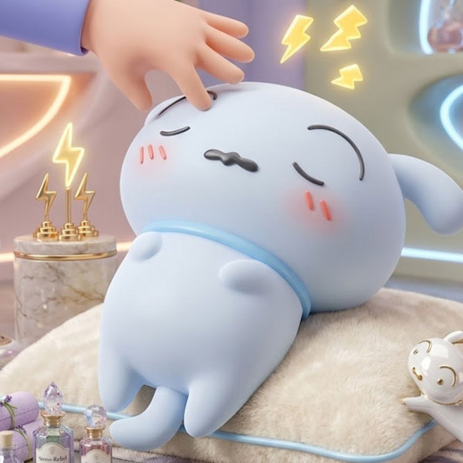 짱구는못말려 캐릭터 전신 조명 흰둥이 힐링 3D 캐릭터 LED 무드등 수유등 인테리어, 화이트