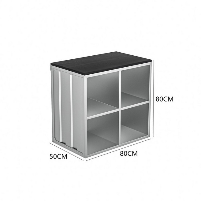 철제 인포데스크 레트로 카운터 계산대 컨테이너 테이블 인테리어 리셉션 옷가게, 05. 서브바 80x50x80