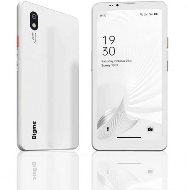 Bigme 빅미 e팹 er 스마트폰 6.1인치 Hibreak Pro 8 256GB 안드로이드 14 36단계 밝기 조절 4500mAh 배터리 블랙 화이트 버전 244572, Bigme 빅미 e팹 er 스마트폰 6.1인치 Hibr