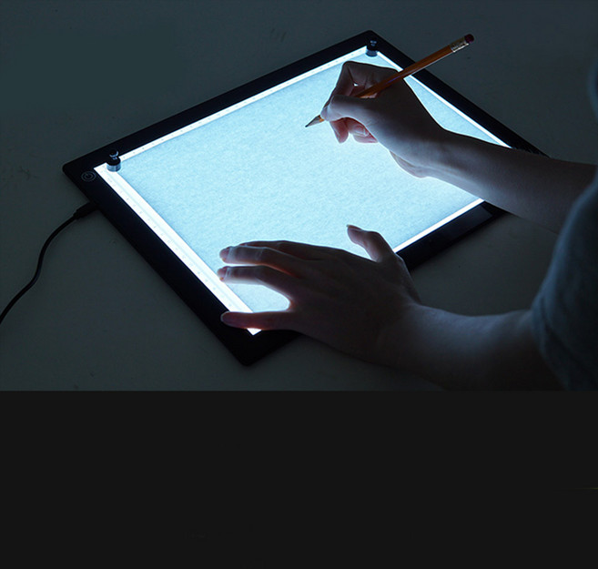 A3 LED 형광 보드판 라이트박스 애니메이션 드로잉 스케치보드 BB197