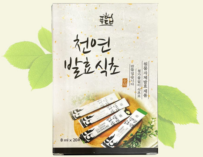 발효식초 스틱형 휴대용 8ml x 20포, 1개, 160ml