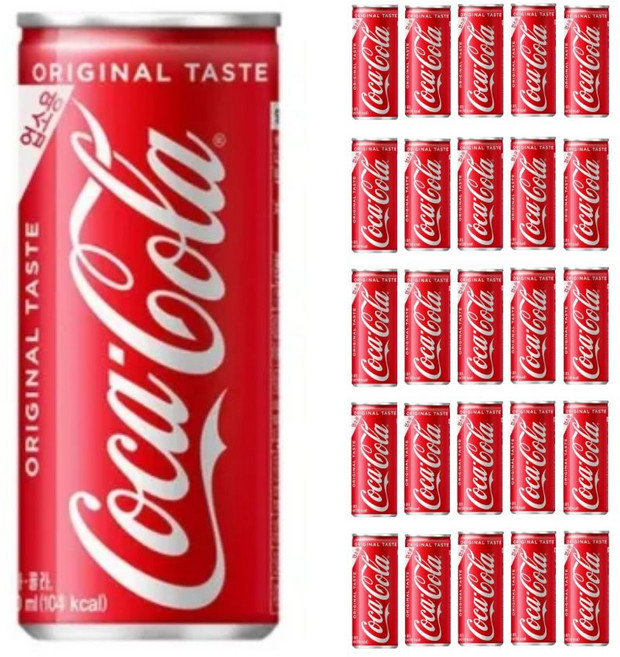 코카콜라 캔 업소용, 245ml, 30개