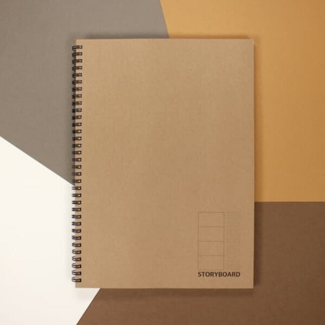 4컷 스토리보드 노트 콘티 양식 영상 영화 애니메이션 플롯 일기 A4 작가님