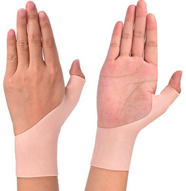 실리콘 방수 손목보호대 2개-1세트 방수손목아대 팔꿈치보호대, 1개