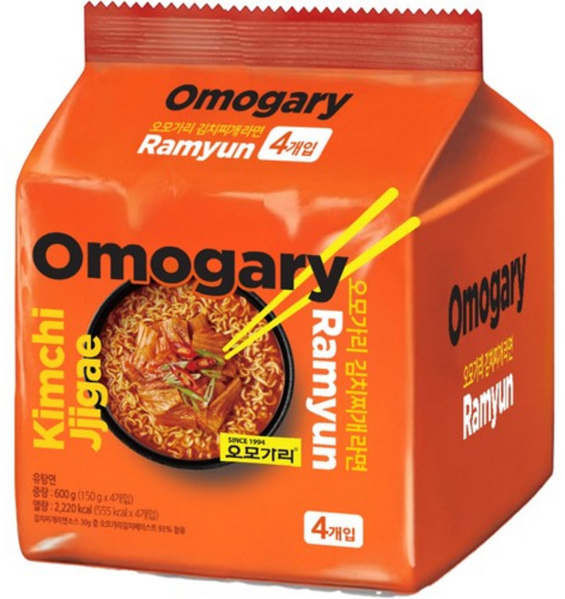 오모가리 김치찌개라면, 8개