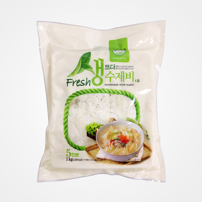 송학식품 뜨더 생수제비 1kg (6인분) x 10개입, 10개